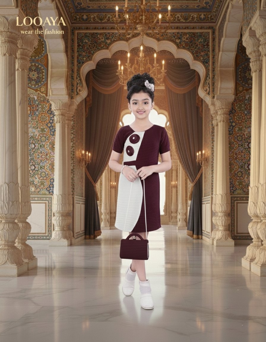 Fashion Knit Dress With Matching Bag (Meady) - Image 2