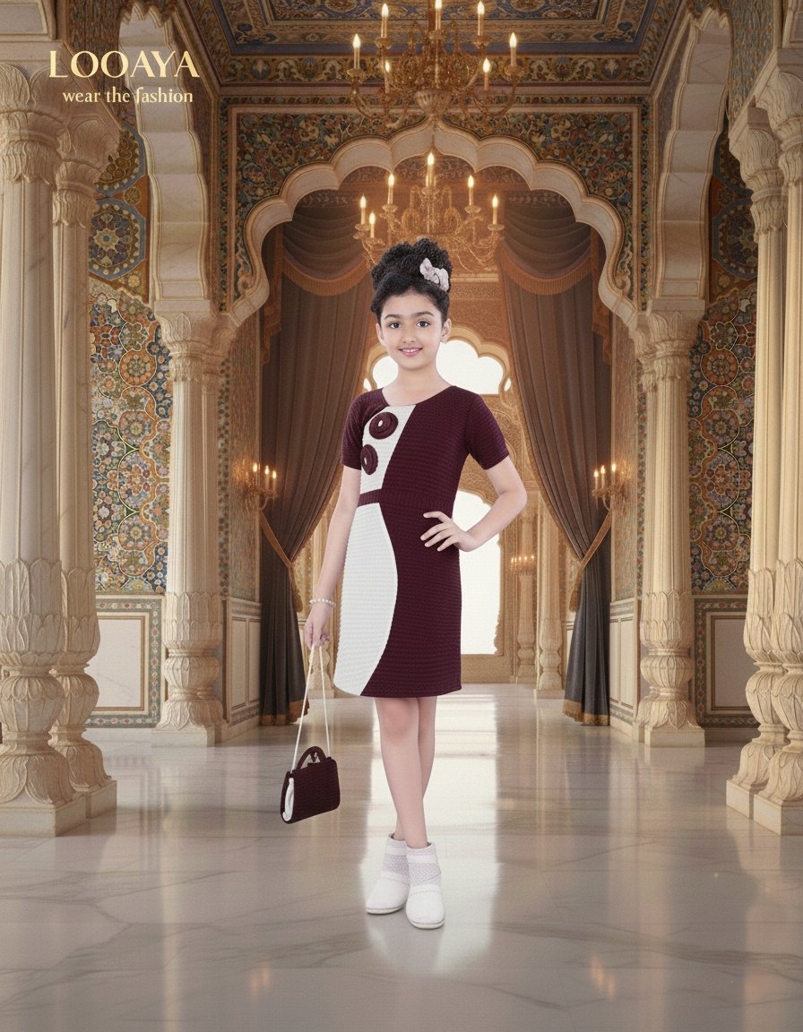 Fashion Knit Dress With Matching Bag (Meady)