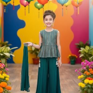 Twirl-Worthy Pleated Sharara